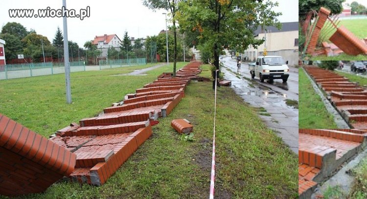 Elbląg. Drogi BYŁ ten płot? 