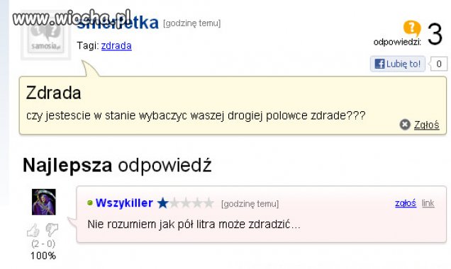 Zdrada hahaha