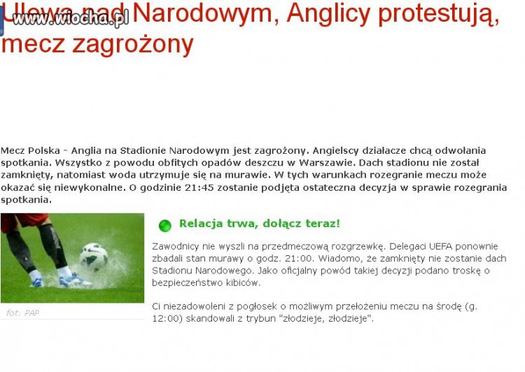 Takie rzeczy tylko...