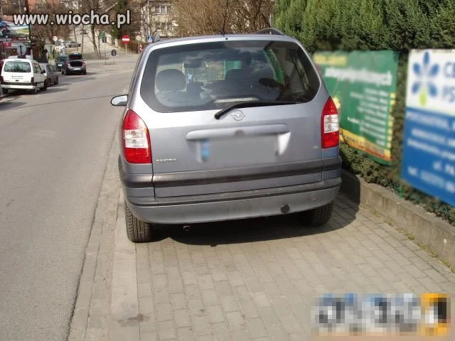 Złe parkowanie 