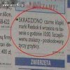 Ogłoszonko z gazety...