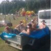 Chłopaki na pełnym lansie jadą na festyn
