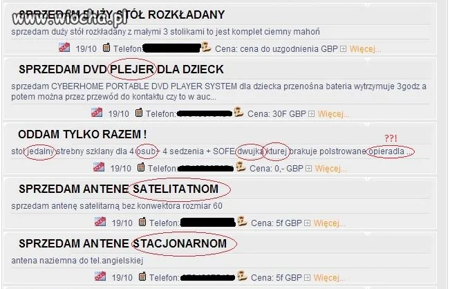 Co ja pacze??