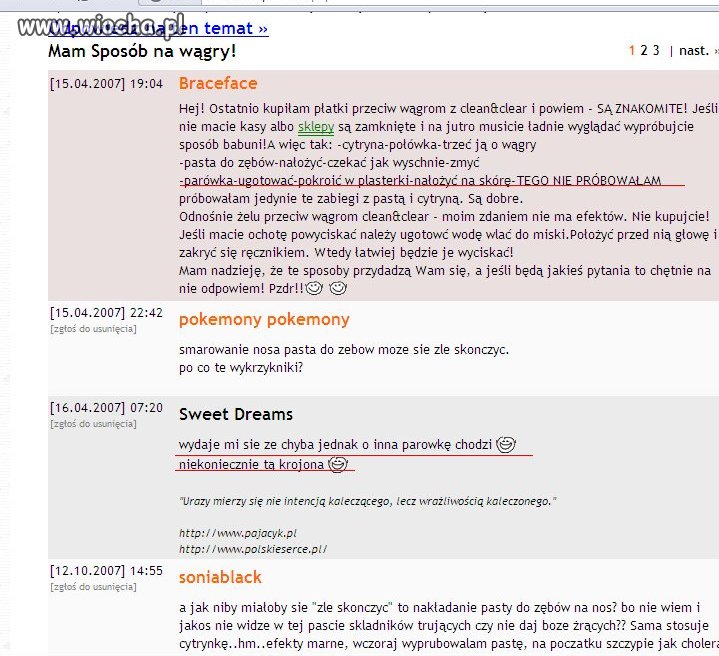 Hmm Parowka-tego nie probowalam