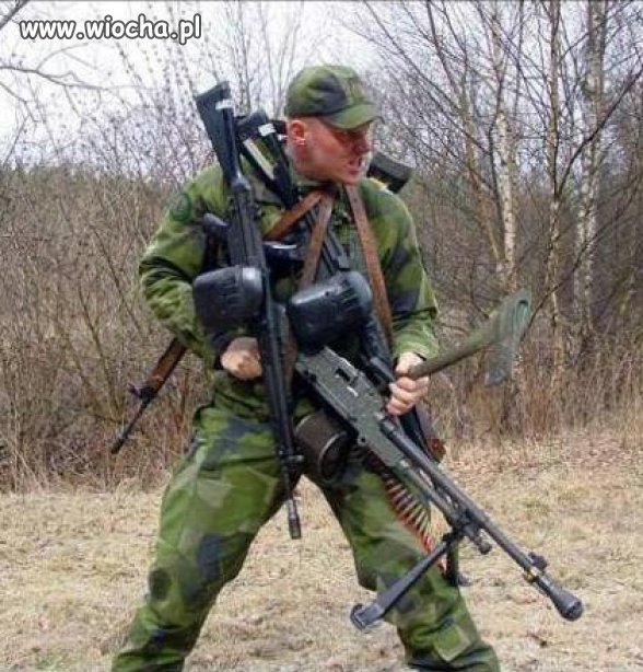 Przy nim Rambo to mały pikuś