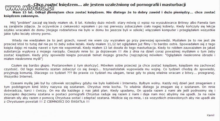 Dziw się, że 1/4 księży to pedofile.