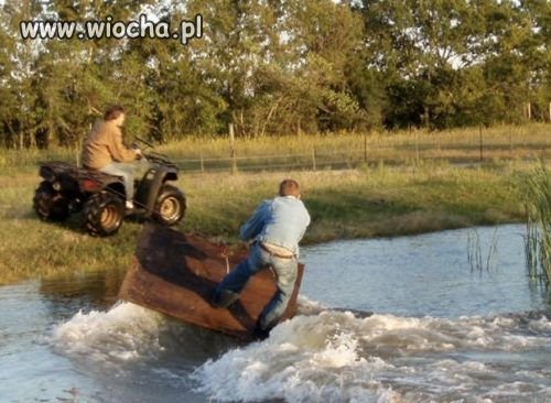 To się nazywa pływać...na desce