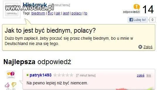 Jak to  jest być...