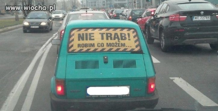 Nie trąb na mnie!