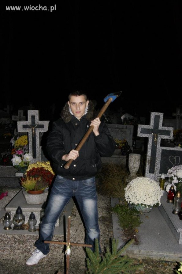 Nocne wypady na cmentarz.
