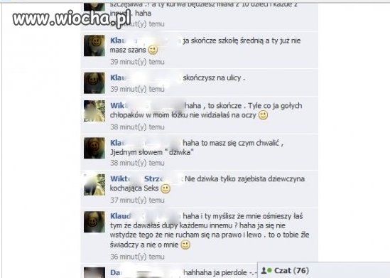 Chwali się czy żali??