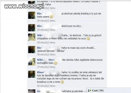 Chwali się czy żali??