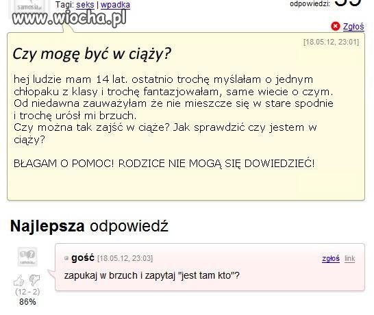 Czy mogę być w ciąży ?