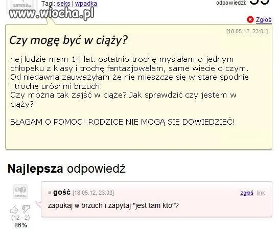 Czy mogę być w ciąży ?