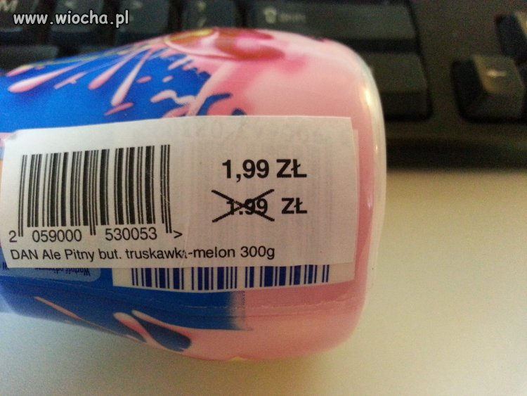 Było 1.99 zł...