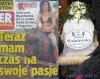 Waśniewska jeździ na koniu