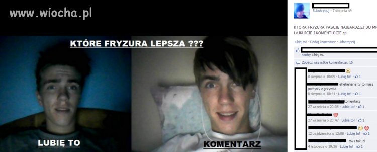 Która fryzura pasuje najbardziej do mnie?
