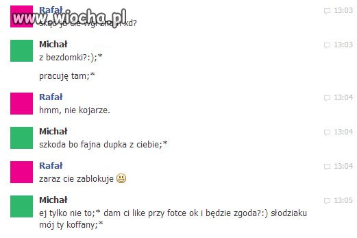 Fajna dupa z ciebie...