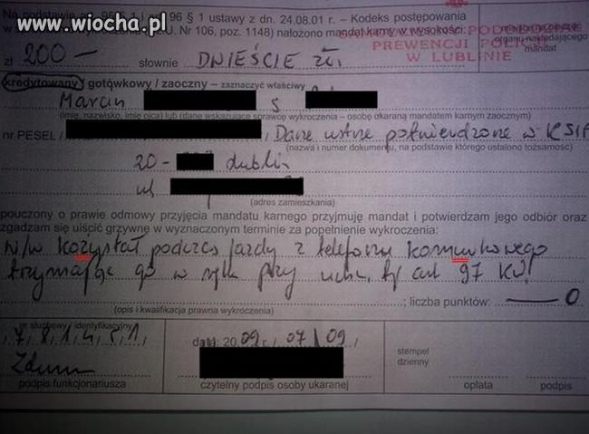 Za koŻystanie z tel komUrkowego 