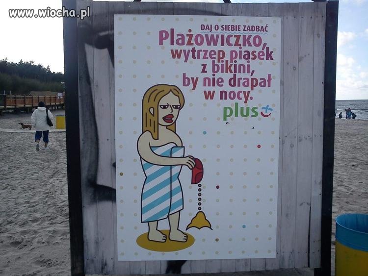 Ale plażowicza może 