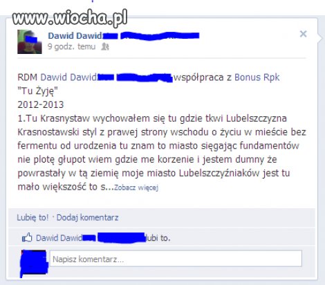 16 lat a już współpracuje z Bonusem