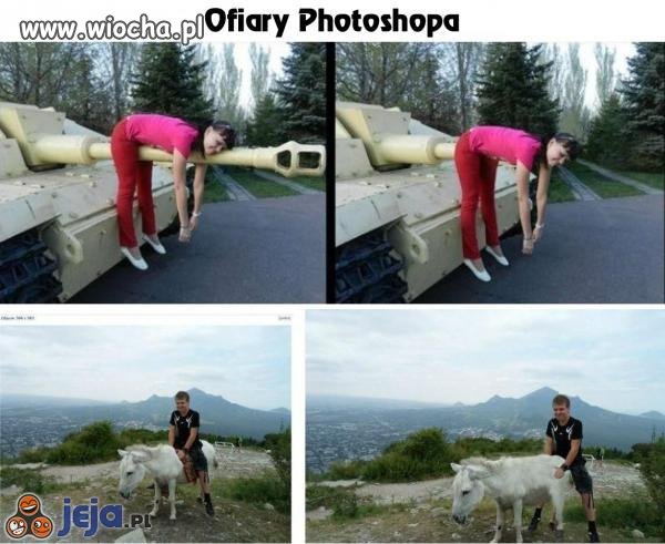 Ofiary photoshopa