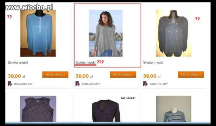 Znalezione na pewnej stronie ...