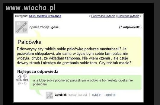 Niecodzienne pytanie