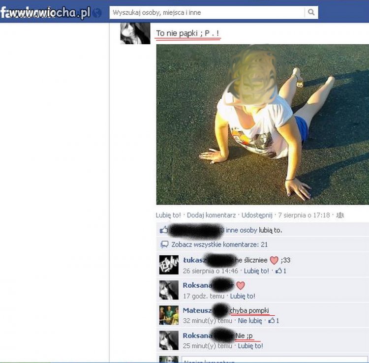 "pąpki" zawsze spoko...