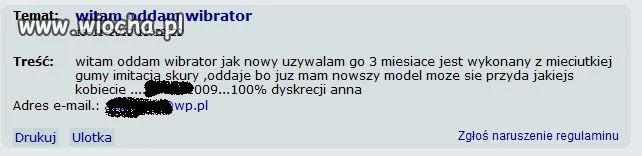 Kategoria oddam za darmo.