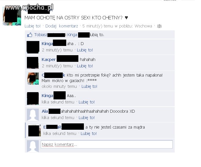 Szczerość na facebooku
