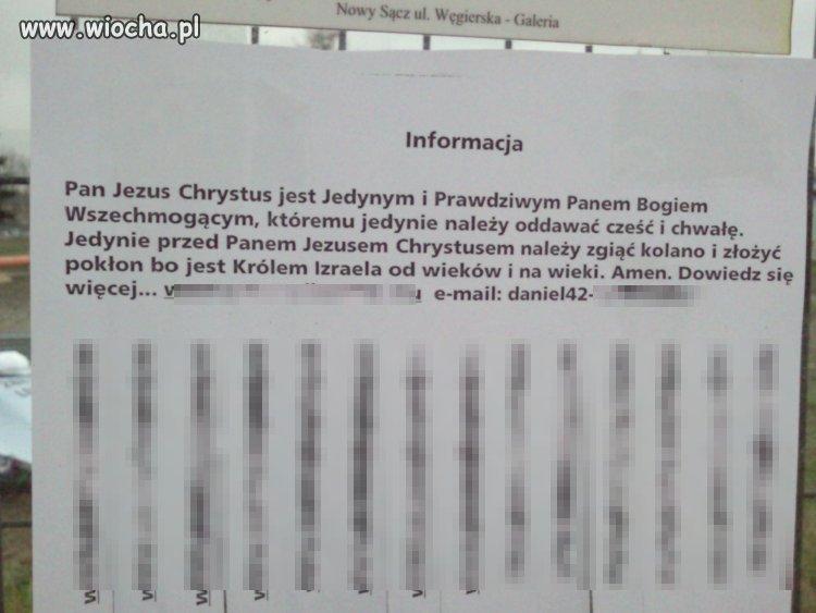 Żebyś nie zwątpił