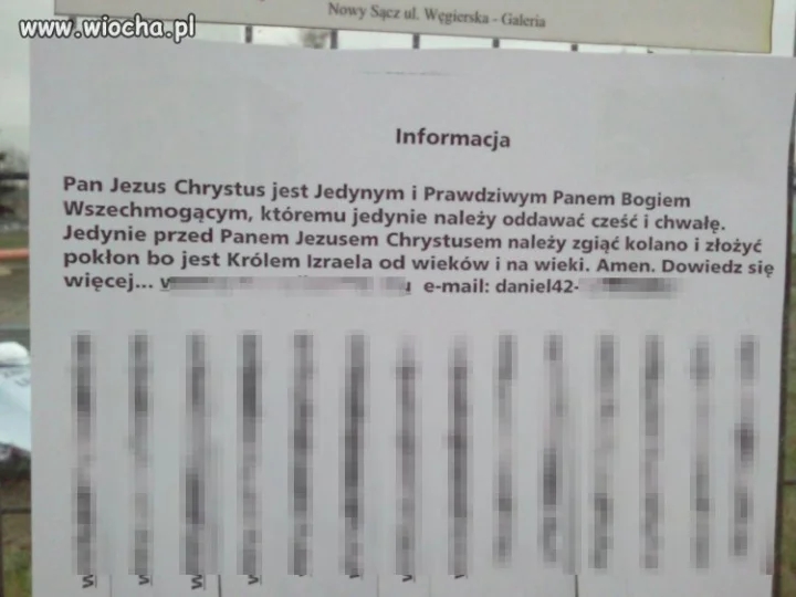 Żebyś nie zwątpił