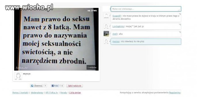 Co musi się stać w życiu człowieka...
