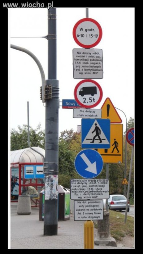 Absurd polskich dróg