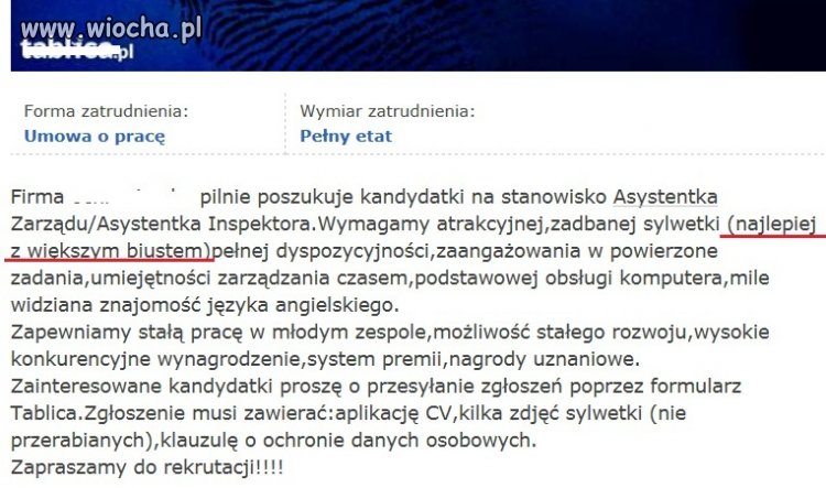 I jak tu znaleźć porządną, uczciwą prace?