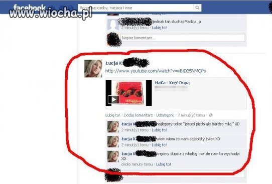 Blondynka na FB