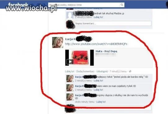 Blondynka na FB