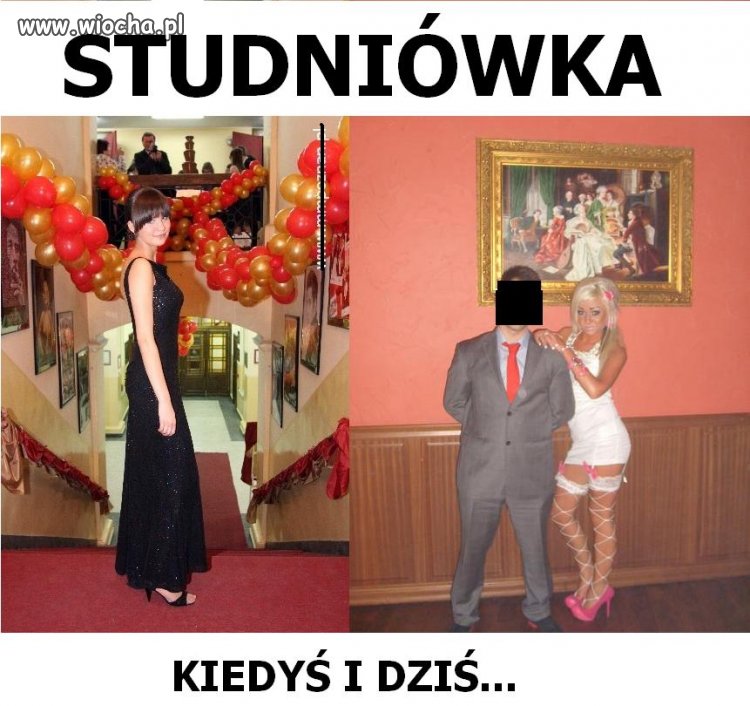 Studniówka kiedyś i dziś...
