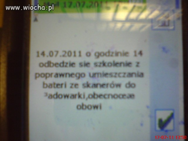 TESCO ORGANIZUJE SZKOLENIA 