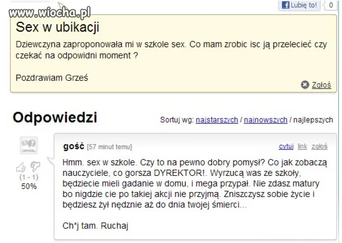 Sex w szkole...?
