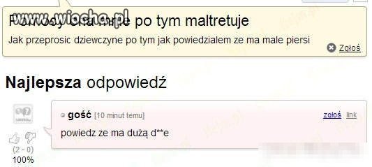 Pomocy ona mnie po tym maltretuje