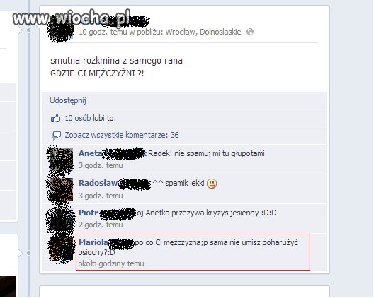 Smutna rozkmina z samego rana... 