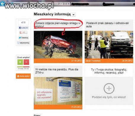 Pierwszy śnieg...