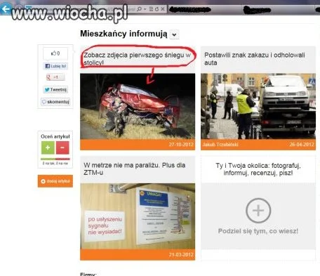 Pierwszy śnieg...