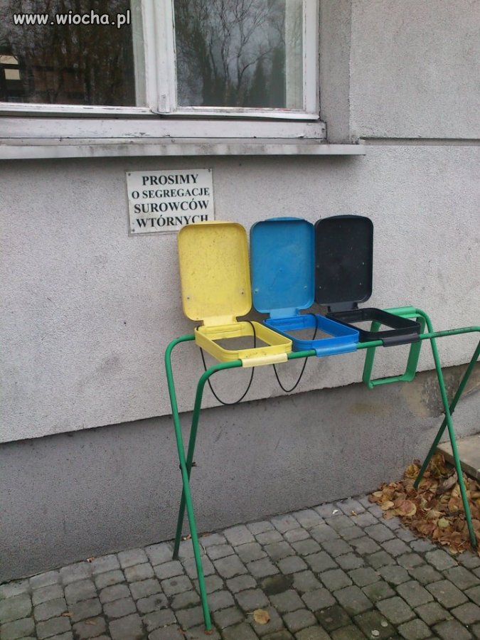 W Tarnowie tak segreguje sie odpady...