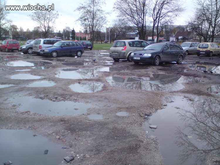 Parking dla klientów ZUS-u Białystok