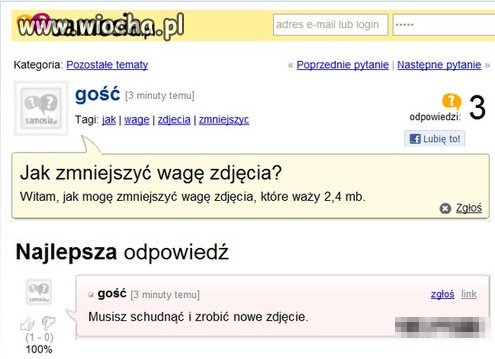 Widać że blondynka pisała