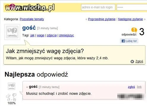 Widać że blondynka pisała