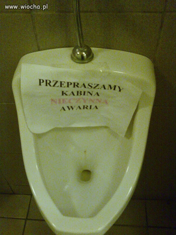 Awaria kabiny...